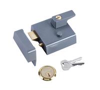 Yale Locks 630001205402 P1 Double Security Nightlatch 60Mm Backset Dmg Dark Grey Finish Visi