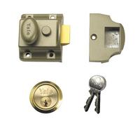 Yale Locks 630706101322 706 Traditional Nightlatch 40mm Backset Enb Finish Box Yal706Pb