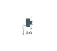 Yale British Standard 5 Lever Mortice Deadlock, High Security, Visi Pack, Suitable for External Doors, Chrome Finish, 3 Inch/76 mm