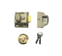 Yale Locks 706 Traditional Nightlatch 40mm Backset Enb Finish Box