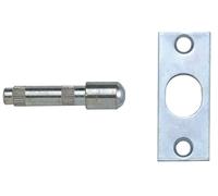 Yale P-125-PB Door Hinge Bolts, Polished Brass Finish, Standard Security, Visi Packed, suitable for external doors