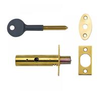 Yale P-M444-PB Door Security Bolt, Polished Brass Finish, Standard Security, Visi Packed, suitable for hinged and wooden doors