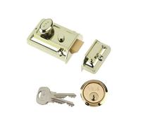 Yale Locks 77 Traditional Nightlatch Multi Colour (Brlux Finish 60mm Backset Box)