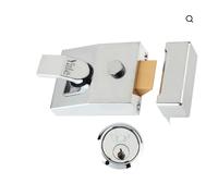 Yale Locks - 89 Deadlock Nightlatch 60mm Backset Chrome Finish Box
