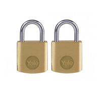 Yale Locks Br Padlock Multi Colour (20mm (2 Pack))