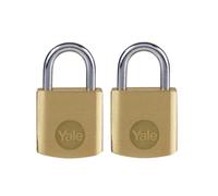 Yale Locks Br Padlock Multi Colour (20mm (2 Pack))