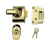 Yale Locks Bs2 British Standard Nightlatch Multi Colour (40mm Brlux Finish Visi)