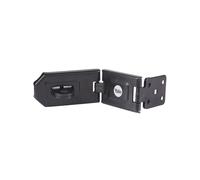 Yale Locks Y155B/160/bk Hardened Steel Hasp 160mm Yaly155B160
