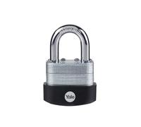 Yale Locks High Security Laminated Steel Padlock 50mm - Y125B/50/129/1
