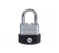 Yale Locks High Security Laminated Steel Padlock Multi Colour (40mm)