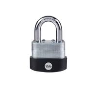 Yale Locks High Security Laminated Steel Padlock Yale Locks Multicolor