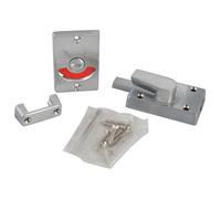 Yale Locks Indicator Bolt for Bathrooms or W.C Doors Satin Chrome P127