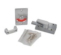 Yale Locks Indicator Bolt For Bathrooms Or W.c Doors Satin Chrome P127 Satin Chrome (One Size)