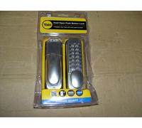 Yale Hold Open Push Button Lock, Keyless Door Lock With Hold Open Function