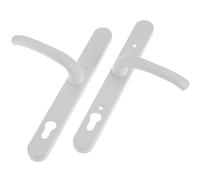 Yale Locks P-PVC-RH-WH Retro Door Handle Pvcu Polished Pvd White Finish