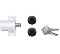 Yale Locks - P114 Patio Door Lock White Finish Visi