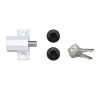 Yale White Metal Patio Door Lock