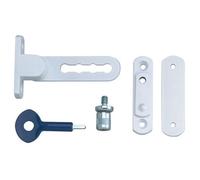 Yale Locks P117 Ventilation Window Lock Multi Colour (White Finish Pack Of 1)