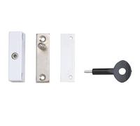 Yale Locks P118 Auto Window Lock White Finish Pack Of 2 White (White Finish Pack Of 2)
