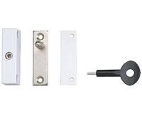 Yale Locks P118WE Auto Window Lock - White Finish (Pack of 1)