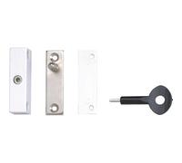 Yale P118 Auto Window Lock White Finish 2-Pack (YALP2P118WE)