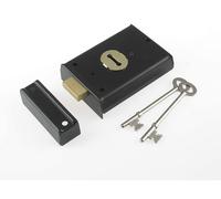 Yale Locks P402 Rimlock Black Finish 62 x 76 mm
