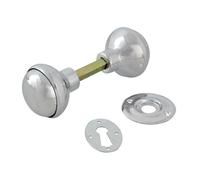 Yale Locks P405 Rim Knob in Silver Yale Locks Silver