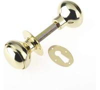 Yale Locks P405 Rimknob Polished Brass Finish
