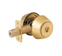 Yale Locks P5211 Security Deadbolt Polished Brass YALP5211PB