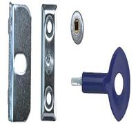 Yale Locks P121 Window Screw Locks Satin Chrome Pack of 6 P6P112 YALP6P112SC