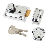 Original Yale Locks - (P-77-CH-CH-60) Traditional Nightlatch 60mm, Chrome Finish