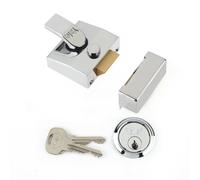 Yale Locks P85 Deadlocking Nightlatch Chrome Finish 40 mm Visi Pack