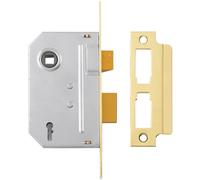 Yale Locks PM246 Internal 2 Lever Mortice Sashlock Polished Brass 67mm 2.5in