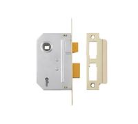 Yale Locks PM320PB30 3 Lever Mortice Sash Lock 80mm 3-inch - Polished Brass Finish