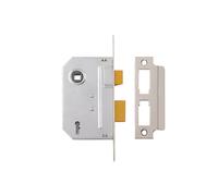 Yale Locks PM320 3 Lever Mortice Sashlock Polished Chrome 79mm 3in