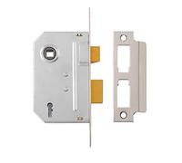 Yale Locks PM320CH25 3 Lever Mortice Sash Lock 67mm 2.5-inch - Polished Chrome Finish