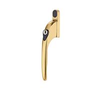 Yale Locks - PVCu Window Handle Polished Brass Finish