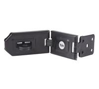 Yale Locks Y155B/160/bk Hardened Steel Hasp 160mm Yaly155B160