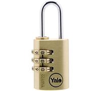 Yale Locks YALY15022 22 mm Brass Combination Padlock