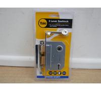 Yale Locks 650320105162 Pm320 3 Lever Mortice Sashlock Polished Chrome 65Mm 2.5In