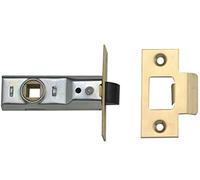Yale P-M888-PB-64 Tubular Mortice Latch, Visi Pack, Suitable for Internal Doors, Brass Finish, 2.5 Inch/64 mm