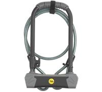 YALE Maximum Security Bicycle U-Lock - Black & Grey, Silver/Grey,Black