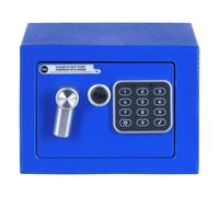 Yale Mini Electronic Safe Blue YSV mini blue basic safe