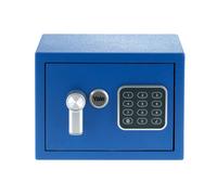 Yale Mini Electronic Security Safe Blue Digital Lock 200x250x200mm