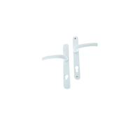 Yale MK3 P-YSHMK3LL-WH White Security Door Handle, 92mm Centre, 215mm Fixings, Built-in Cylinder Guard