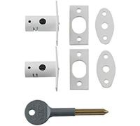 Yale Mortice Locks Security Bolts with Star Key Rack Bolt for Windows White