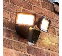 Yale Floodlight Camera - Two Way Talk - Motion Detection - Multiple Lighting Modes - Loud 110 dB Siren - IP65 - FHD 1080-2000 Lumen - Works With