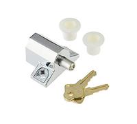Yale P-114-CH Patio Doorlock, Chrome Finish, Standard Security, Visi Packed, suitable for patio doors