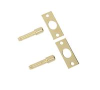 Yale P-125-PB Door Hinge Bolts, Polished Brass Finish, Standard Security, Visi Packed, suitable for external doors