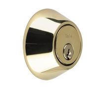 Yale P-5211 Security Deadbolt, Brass Finish, Standard Security, Visi Packed